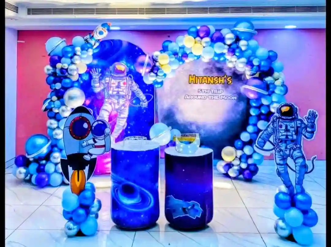 Astronaut Galaxy Quest Birthday Decor